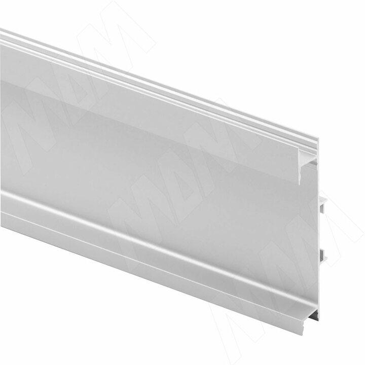 GOLIGHT Универсальная профиль-ручка для среднего ящика, под три светодиодные ленты, алюминий матовый, L-4100мм