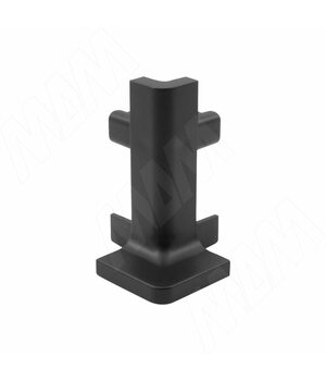 GOLINE Внешний угол для профиля 548A черный