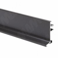 GOLATIME Универсальная профиль-ручка под столешницу, графит, L-4200