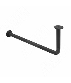 Кронштейн для вешалки черный матовый