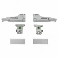 VIONARO Комплект фиксаторов фасада и заглушек для боковины h=89