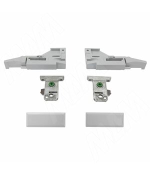 VIONARO Комплект фиксаторов фасада и заглушек для боковины h=89