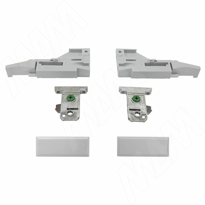 VIONARO Комплект фиксаторов фасада и заглушек для боковины h=89