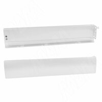 NOVA PRO DELUXE боковина 350 мм (левая+правая), h90 мм, белая