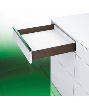 VIONARO [S] Стандартный ящик H=89, плавное закрывание, коричневый, 500 мм