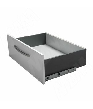 LS BOX комплект ящика 450 мм, графит, боковины h173 мм с направляющими плавного закрывания