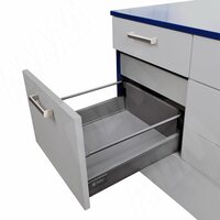 M-TECH стандартный ящик с рейлингом, длина 500 мм, графит