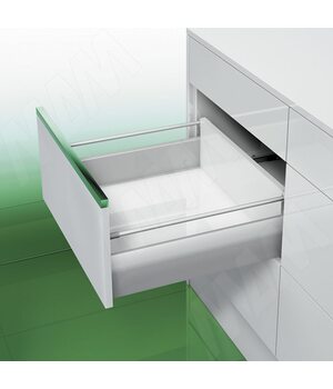 NOVA PRO DELUXE [MS] Стандартный ящик с рейлингом, плавное закрывание, 550 мм