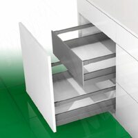 NOVA PRO SCALA [MSI F8] Внутренний ящик h90 мм, с прямоугольным рейлингом, плавное закрывание, 450 мм