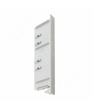 DWD XP Заглушка торцевая фасада F8 внутреннего ящика h=95 мм, серый металлик