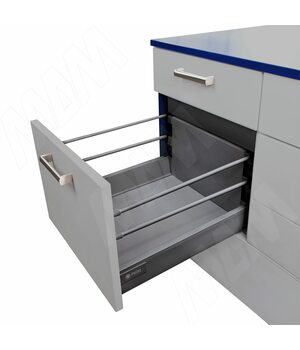 M-TECH стандартный ящик с двойным наращиванием, длина 450 мм, графит