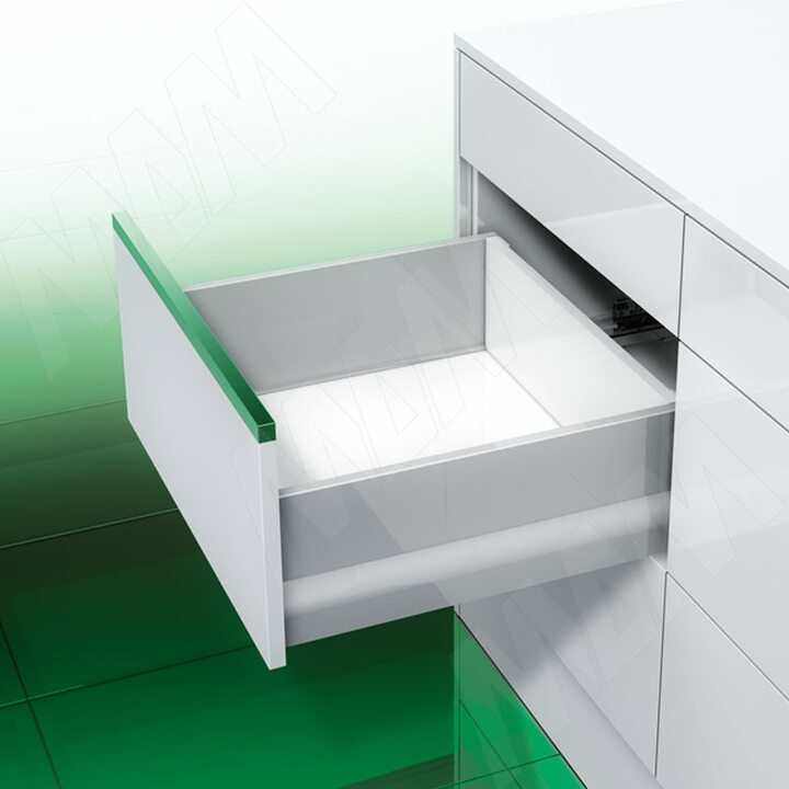 NOVA PRO DELUXE  Стандартный ящик с наращиванием высоты боковин, плавное закрывание, 450 мм