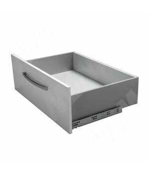 LS BOX комплект ящика 450 мм, серый металлик, боковины h173 мм с направляющими плавного закрывания
