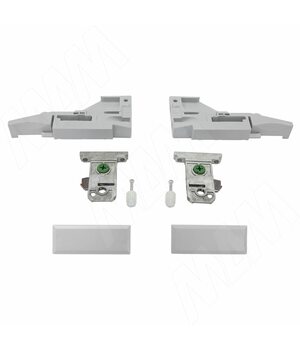 VIONARO Комплект фиксаторов фасада и заглушек для боковины h=185