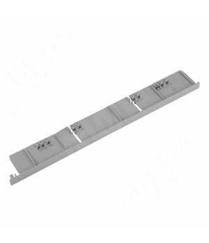 NOVA PRO DELUXE Заглушка торцевая фасада F8 внутреннего ящика h=186 мм, серый металлик