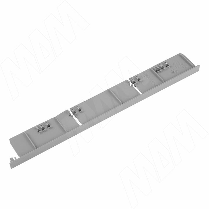 NOVA PRO DELUXE Заглушка торцевая фасада F8 внутреннего ящика h=186 мм, серый металлик