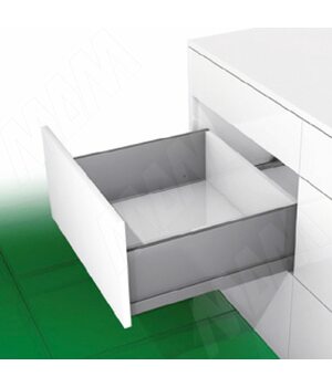 NOVA PRO SCALA [H] Высокий стандартный ящик без рейлингов, h186 мм, открывание от нажатия/плавное закрывание, 450 мм