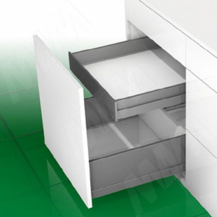 NOVA PRO SCALA  Внутренний ящик F8 без рейлингов, h90 мм, плавное закрывание, 450 мм