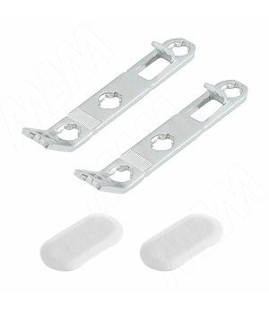 NOVA PRO DELUXE комплект фиксаторов к фасаду и заглушек, белый