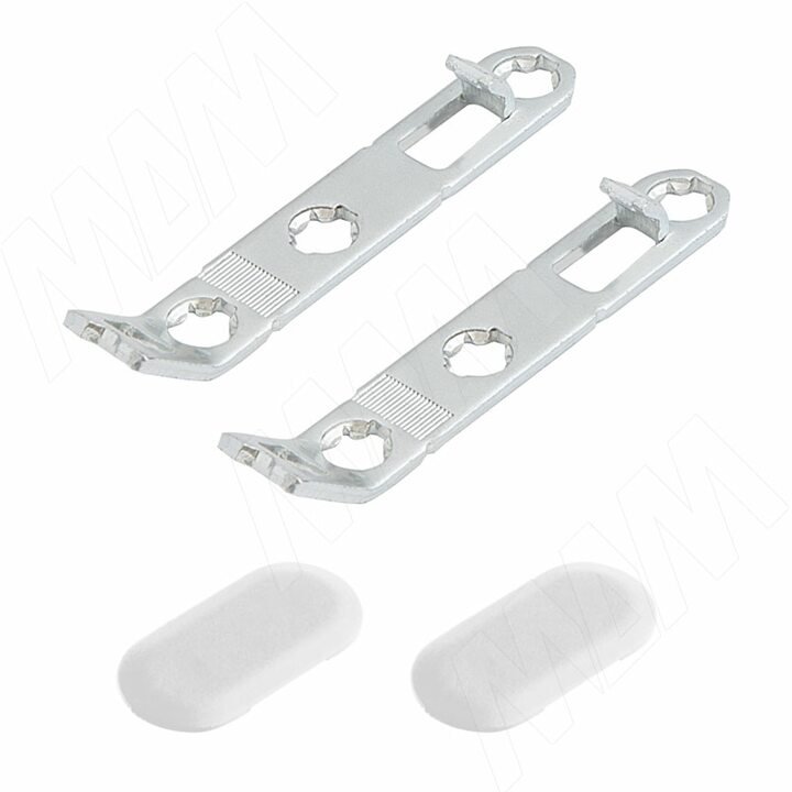 NOVA PRO DELUXE комплект фиксаторов к фасаду и заглушек, белый