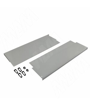 NOVA PRO DELUXE наращивание боковин Duowing 450 мм, серый металлик