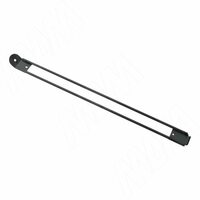 Скоба опорная для сетчатой полки, черный