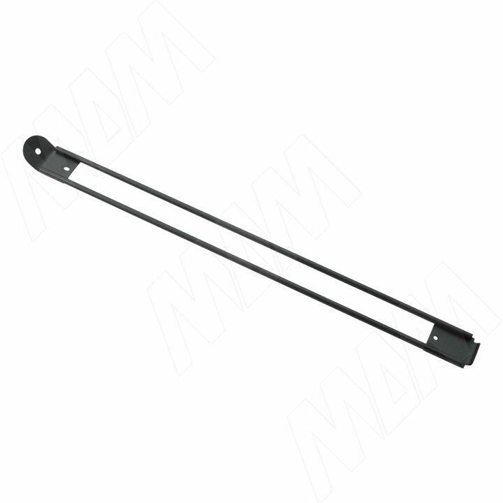 Скоба опорная для сетчатой полки, черный