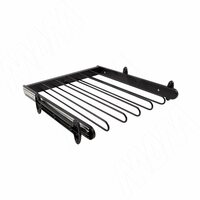 BELLE Вешало для брюк, 500 мм, черный, полн. выдв.