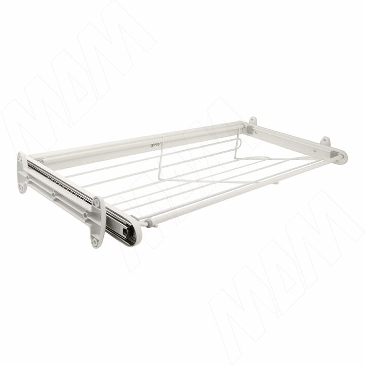 BELLE Корзина для обуви, 800 мм, глубина 350 мм, белый, полн. выдв.