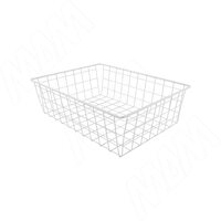 BASE Корзина сетчатая 120х300х400 мм, белый