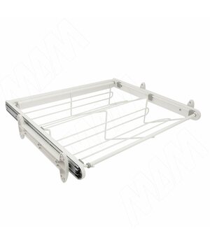 BELLE Корзина для обуви, 600 мм, белый, полн. выдв.