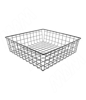 BASE Корзина сетчатая, 120х450х450 мм, черный