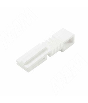 BASE Адаптер для крепления сетчатых корзин к направляющей, белый