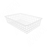 BASE Корзина сетчатая 120х350х500 мм, белый