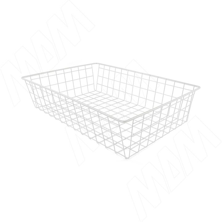 BASE Корзина сетчатая 120х350х500 мм, белый