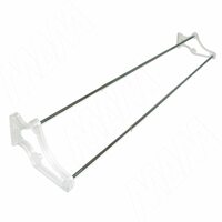 Полка для обуви раздвижная, 70-110 см, фигурная