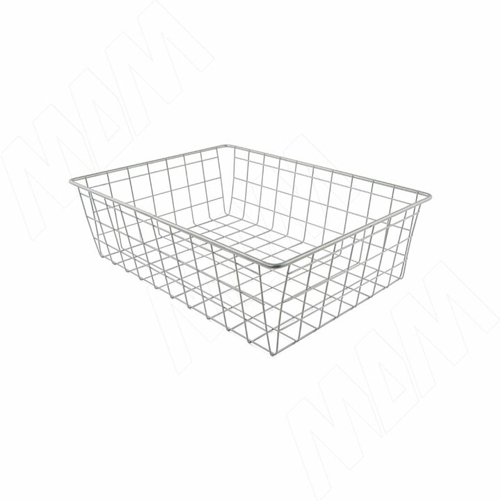 BASE Корзина сетчатая 120х300х400 мм, металлик серебристый