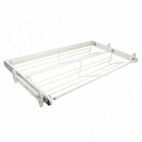 BELLE Корзина для обуви, 800 мм, белый, полн. выдв.