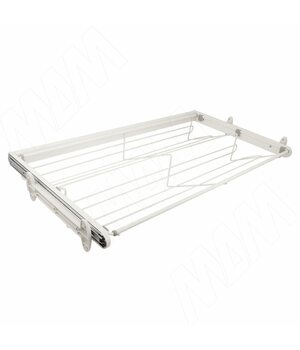 BELLE Корзина для обуви, 800 мм, белый, полн. выдв.