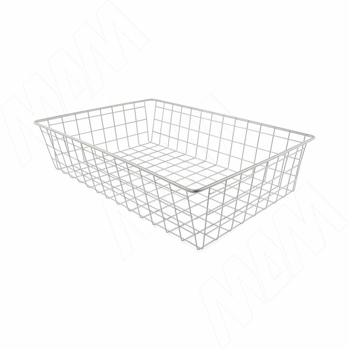 BASE Корзина сетчатая 120х350х500 мм, металлик серебристый
