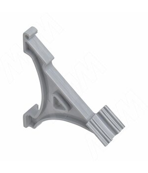 Кронштейн сетчатой полки, серый