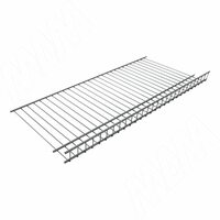 Полка сетчатая, 300*3000 мм, графит