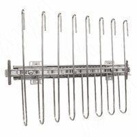 Вешало для брюк хром, нагрузка 15 кг, напр. шариков.