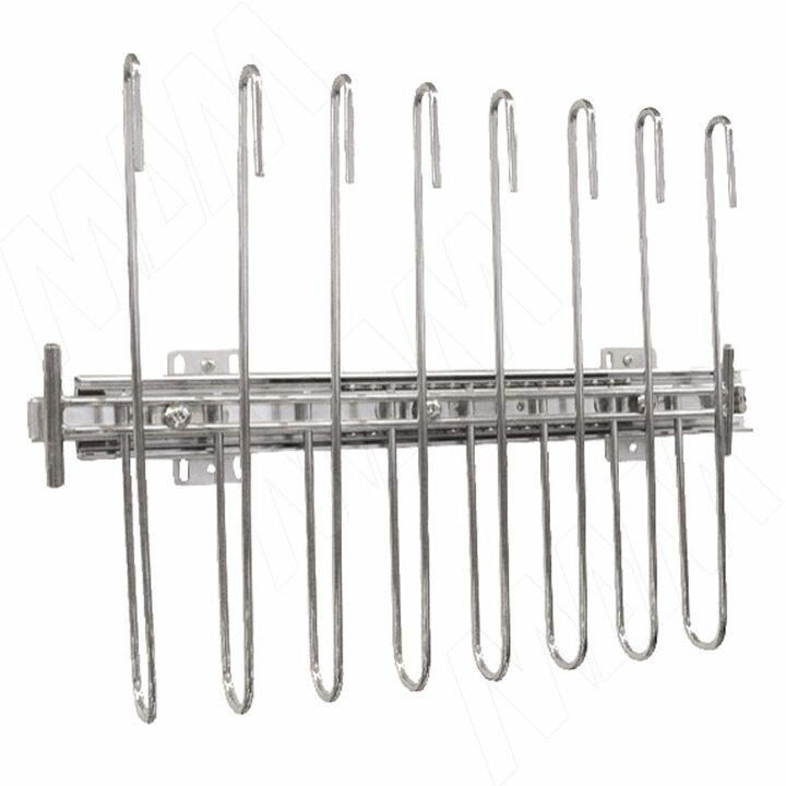 Вешало для брюк хром, нагрузка 15 кг, напр. шариков.