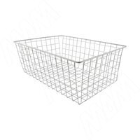 BASE Корзина сетчатая 190х350х500 мм, металлик серебристый