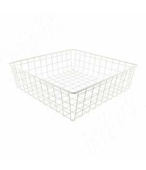 BASE Корзина сетчатая, 120х400х500 мм, белый