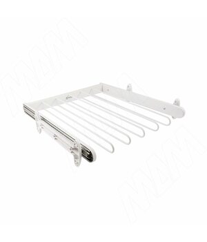 BELLE Вешало для брюк, 500 мм, белый, полн. выдв.