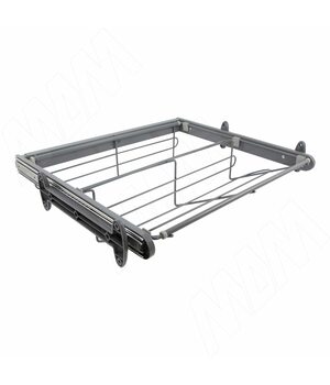 BELLE Корзина для обуви, 700 мм, графит, полн. выдв.