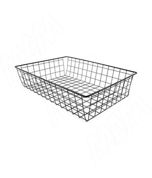 BASE Корзина сетчатая 120х350х500 мм, черный
