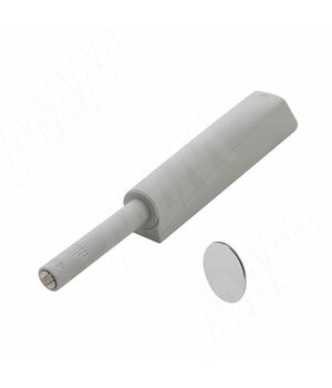 Комплект K-PUSH TECH 37 мм накладной с магнитом, серый, с крепежом и ответными планками